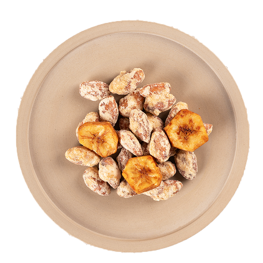 アーモンド×しゃりがけメープル